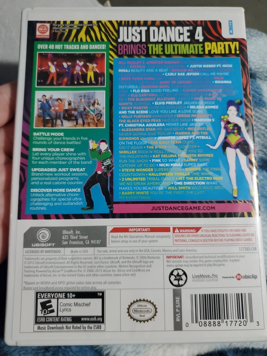 Just Dance 4 – Nintendo Wii Tested June 10, 2026