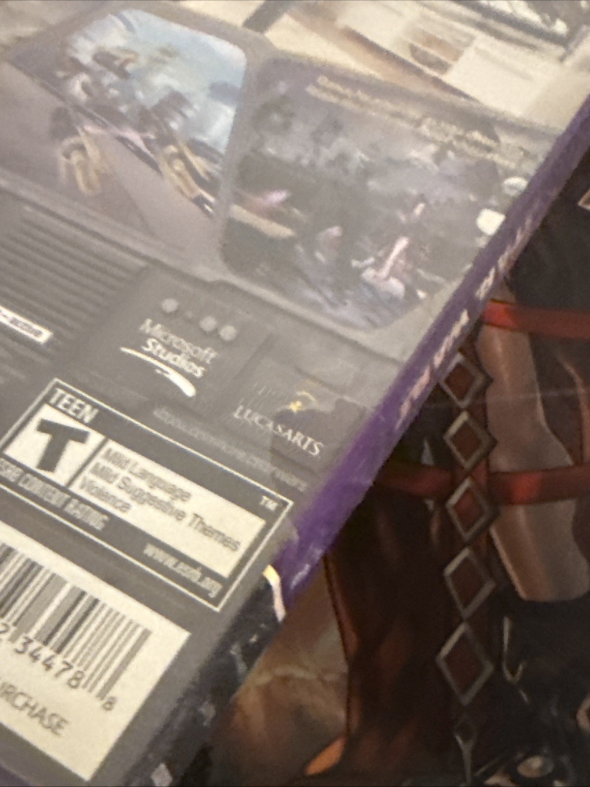 Brand New Kinect Star Wars (Microsoft Xbox 360, 2012) LucasArts Damaged Seal
