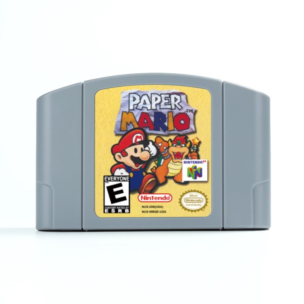 Paper Mario for Nintendo 64 N64 USA Version Cartridge