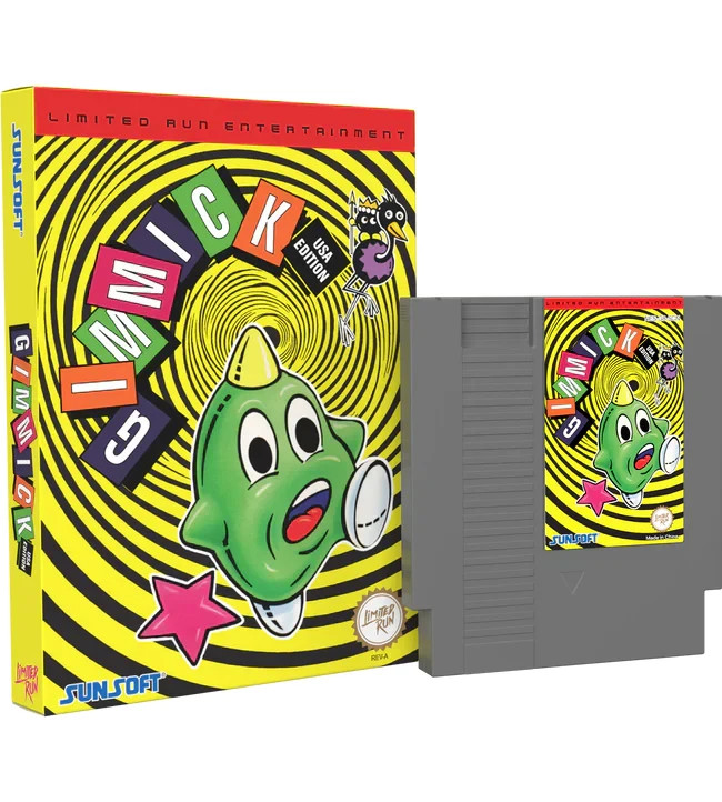 GIMMICK NES LIMITED RUN GAMES – NINTENDO – Brand New/Sealed!
