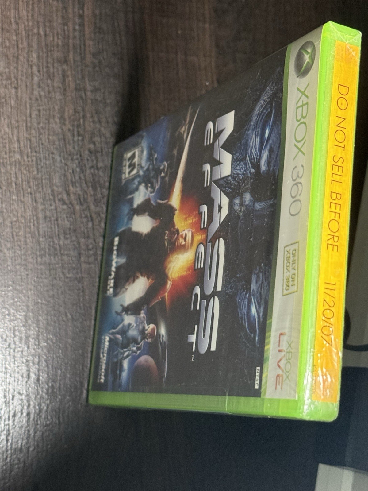 ⭐️ Sealed First Print Mass Effect (Microsoft Xbox 360, 2007) Do Not Sell Before