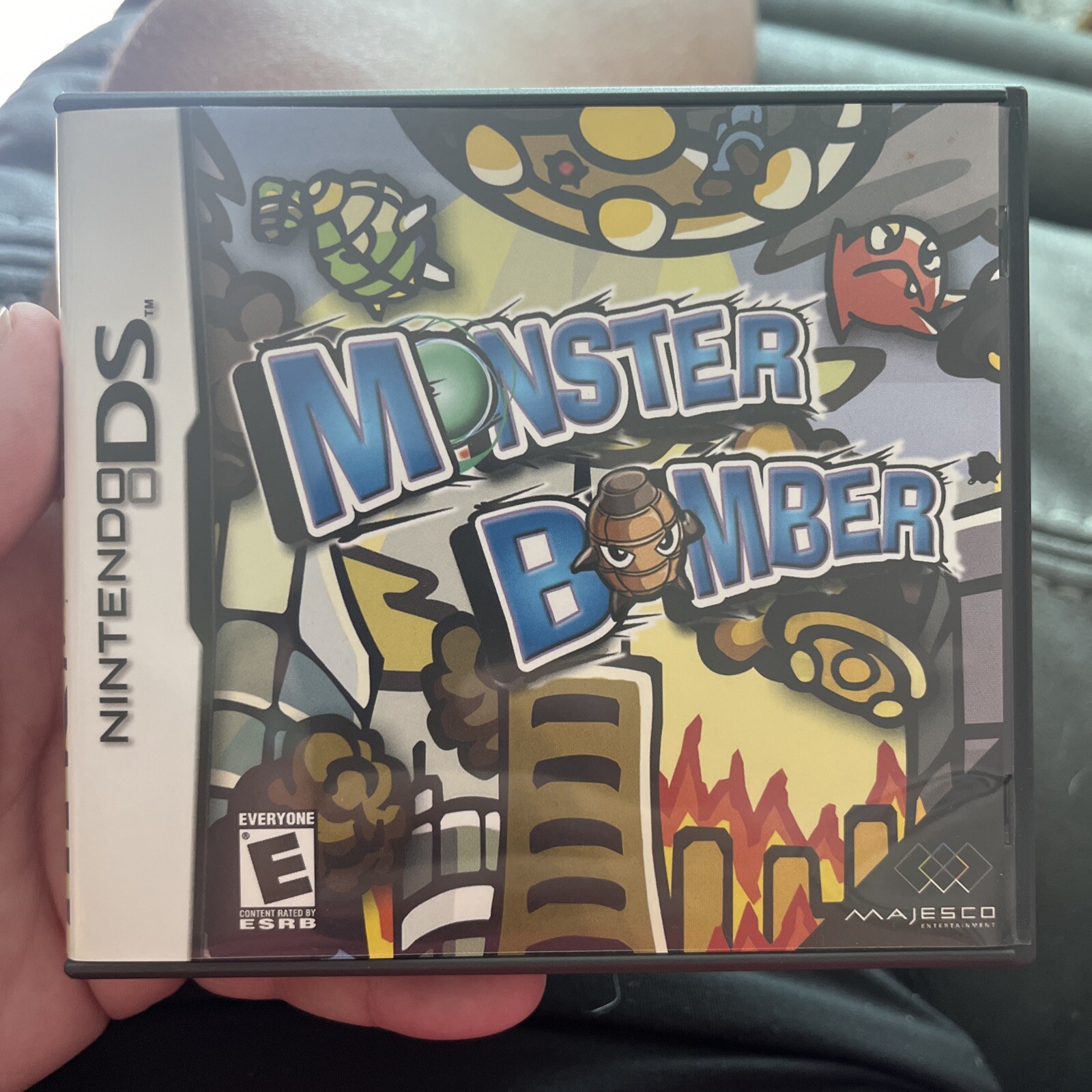 Monster Bomber (Nintendo DS, 2006) Complete In Case