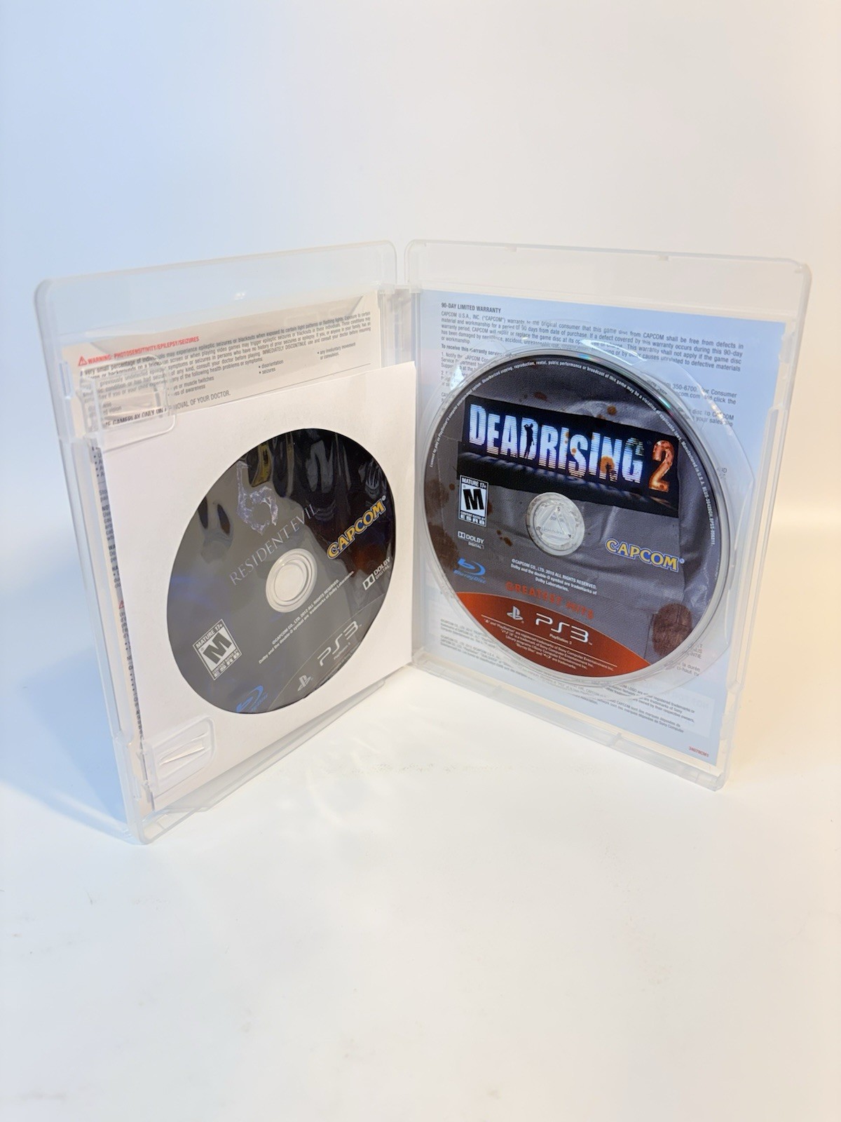 Capcom Essentials Resident Evil 6 & Dead Rising 2 (Sony PlayStation 3, 2013) PS3