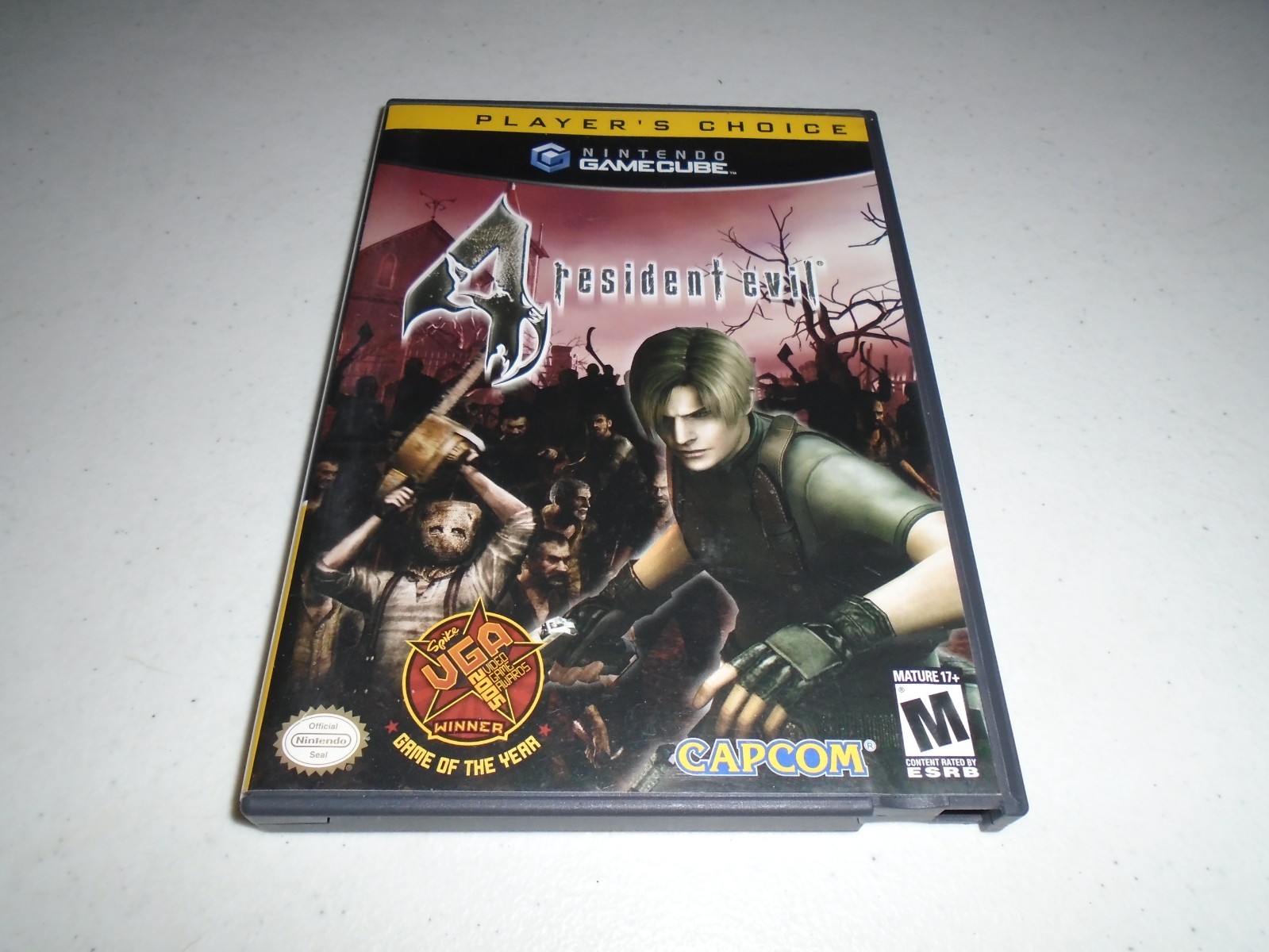 Resident Evil 4 by Capcom (2-Disc game!) ☆☆ Complete Nintendo GameCube