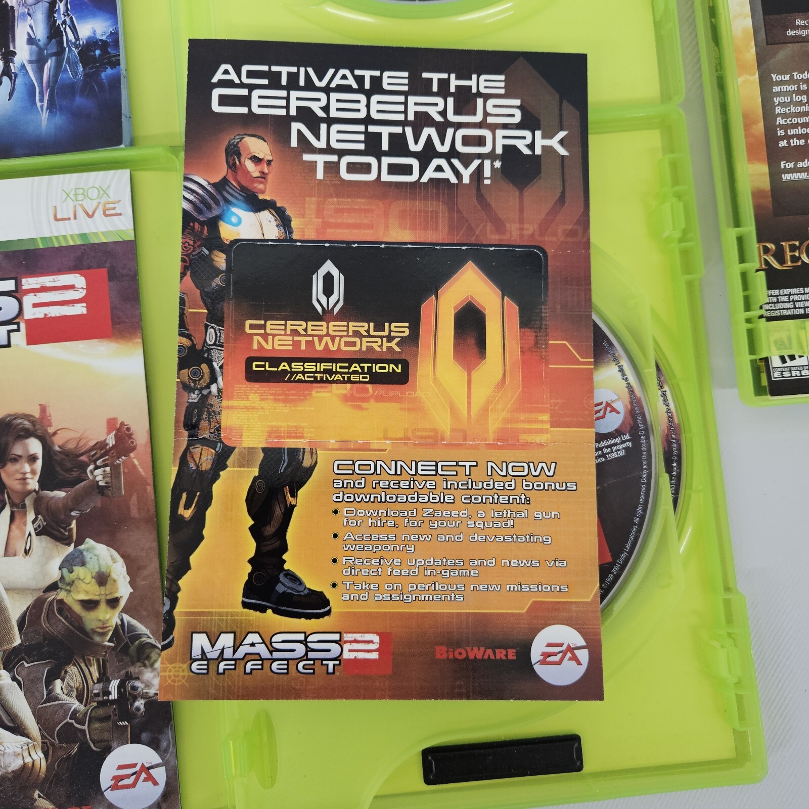 Mass Effect 1 + 2 + 3 – Xbox 360 – All 3 Games Complete Series Tested