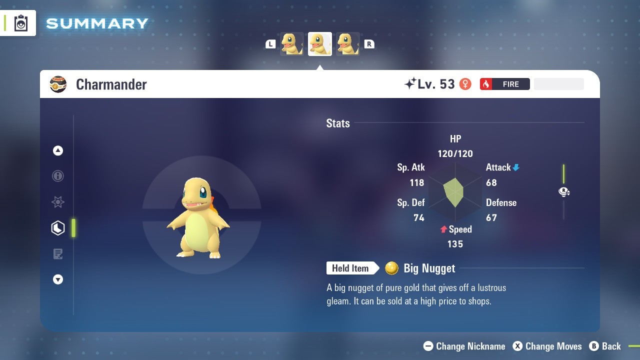 Shiny Charmander – Pokémon Legends ZA (6IV, EV Trained)