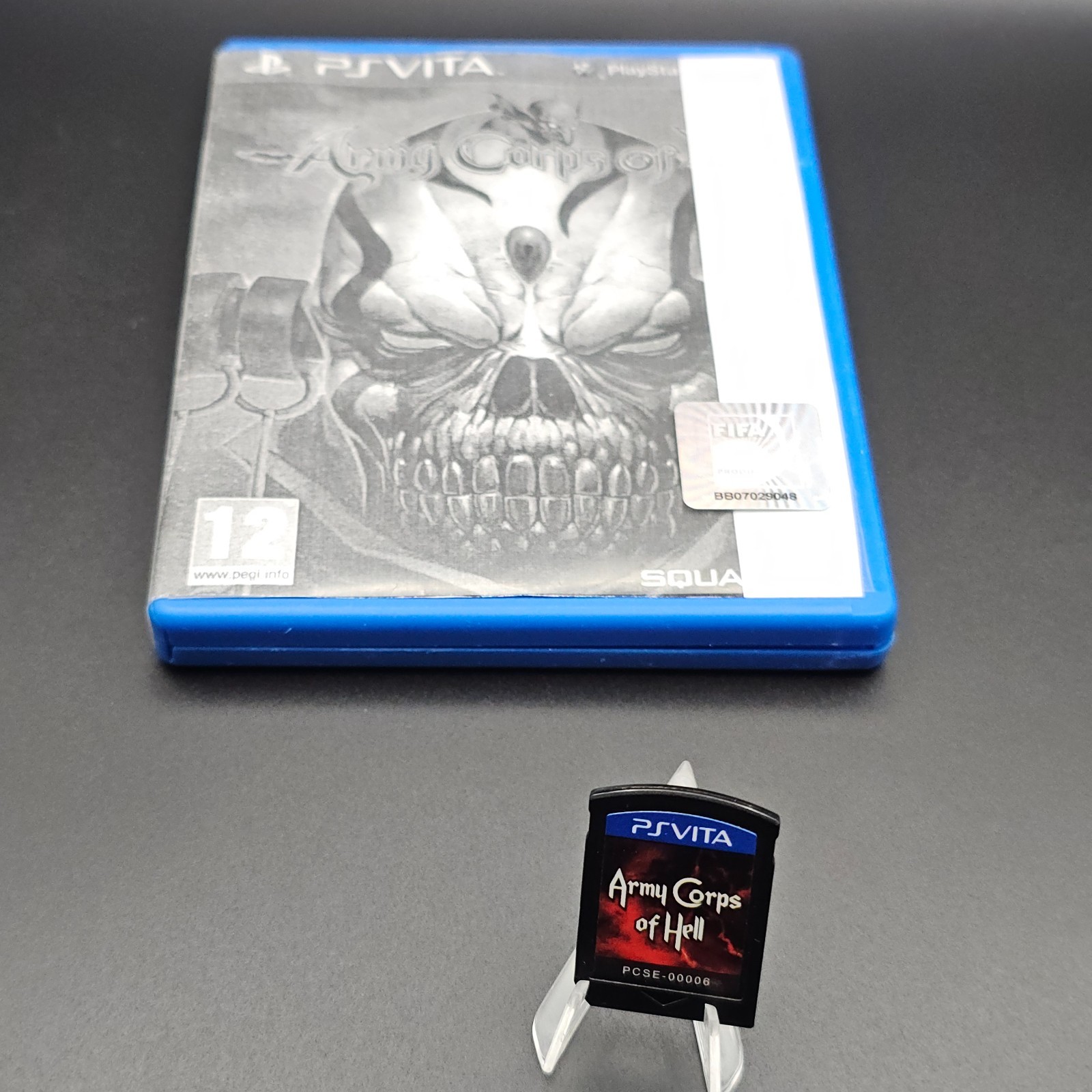 Army Corps of Hell (PlayStation Vita, PS Vita) Cartridge + Homemade case TESTED