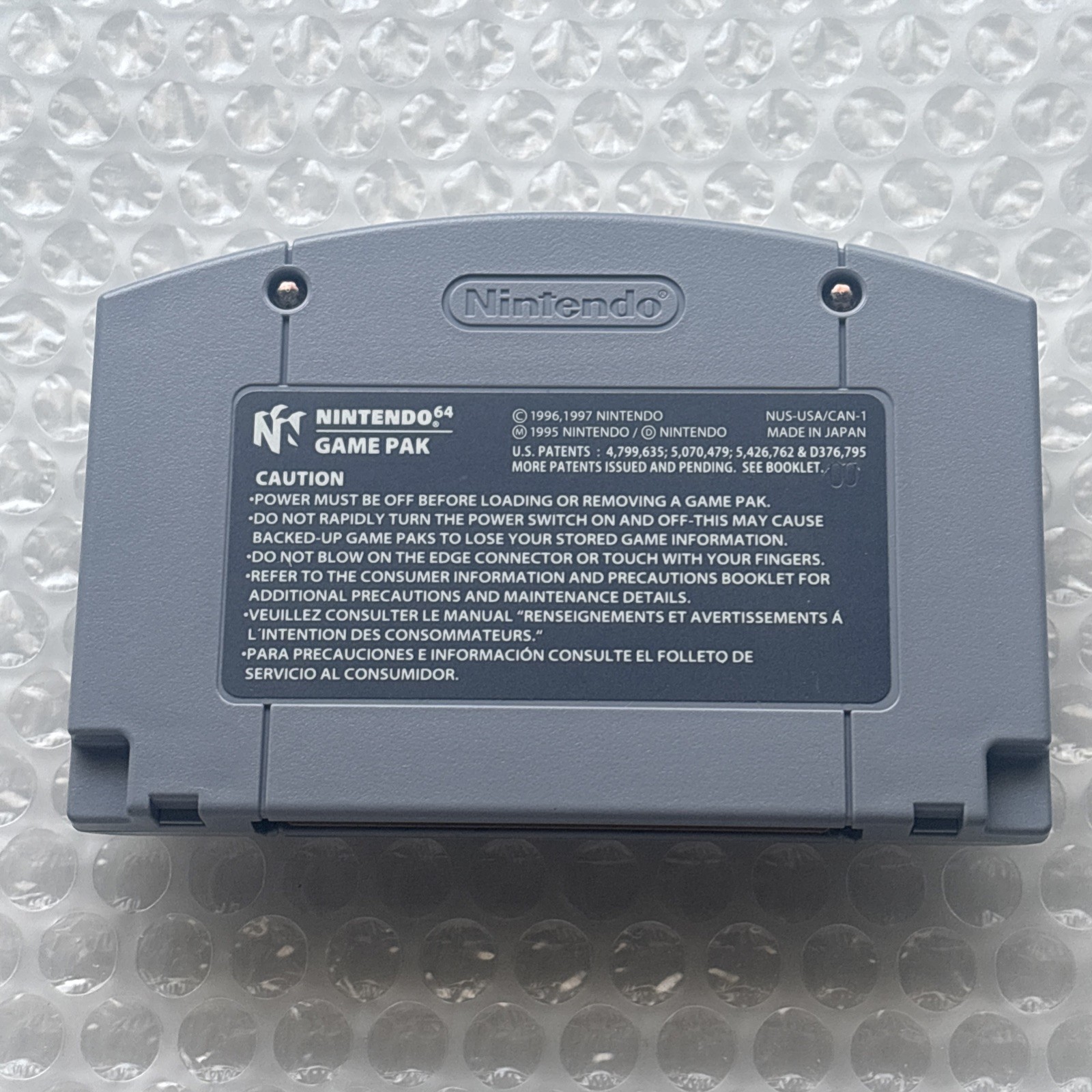 Mega Man Nintendo 64 N64 Authentic Complete In Box CIB Reg Card Manual Capcom