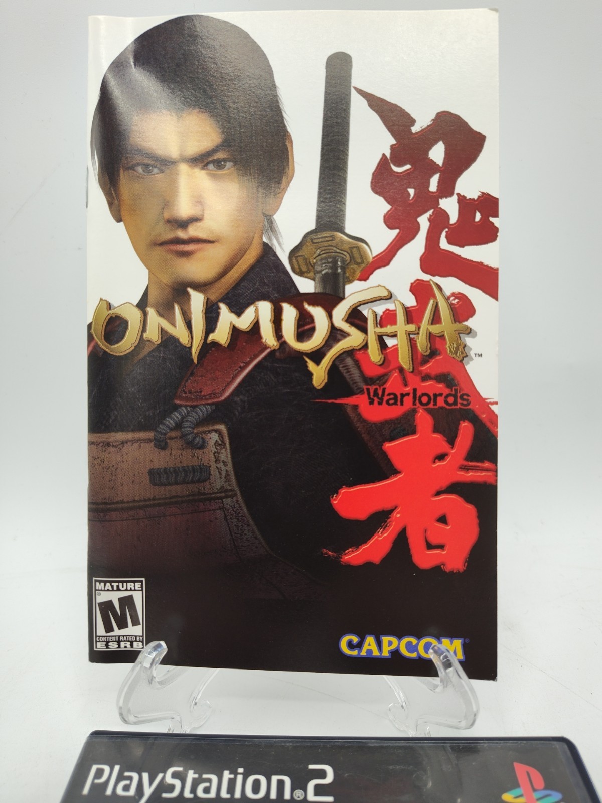 Onimusha: Warlords – (PlayStation 2 PS2, 2001) *CIB* VGC* Black Label* Tested!