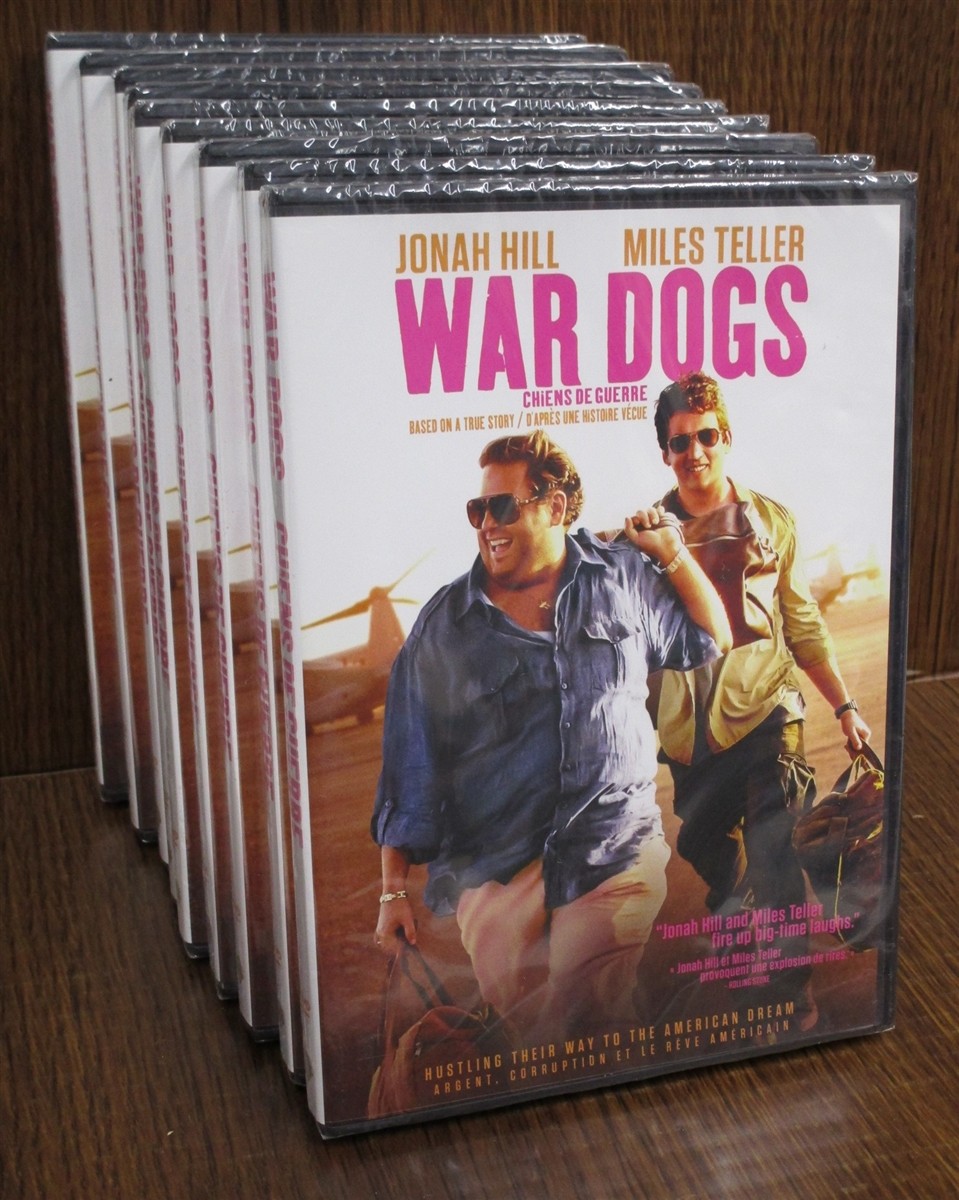 DVD Wholesale Lot of 9 War Dogs Jonah Hill Miles Teller NEW SEALED