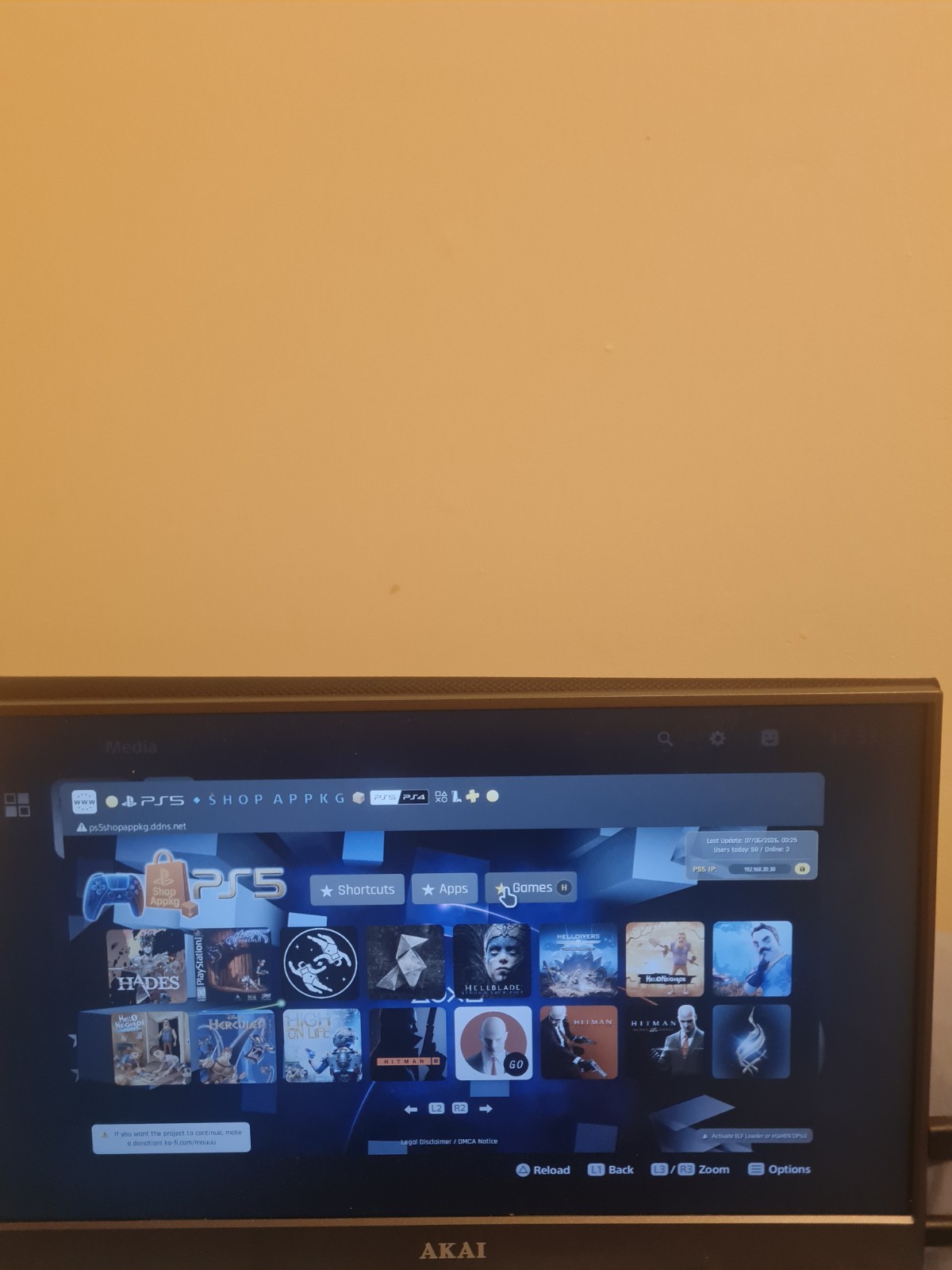 Playstation 5 Jailbroken 1TB 12.70 Modded Hacked PS5