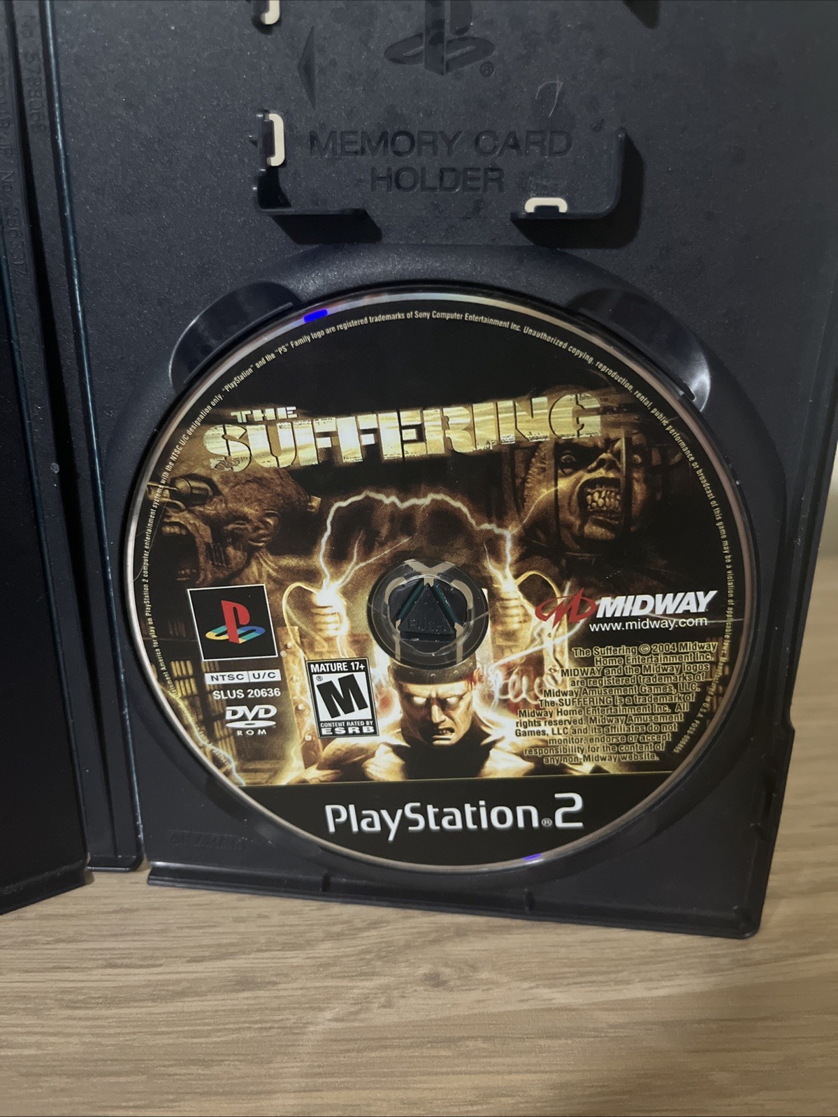 The Suffering (Sony PlayStation 2 PS2, 2004) – DISC ONLY