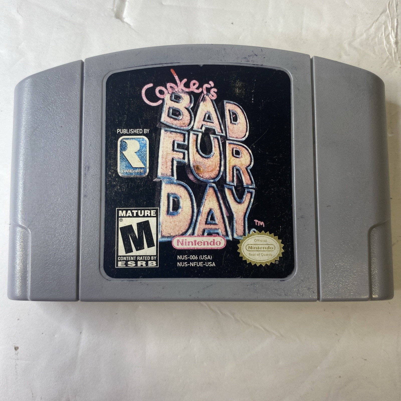 Conker’s Bad Fur Day – Nintendo 64 N64 Authentic Cartridge