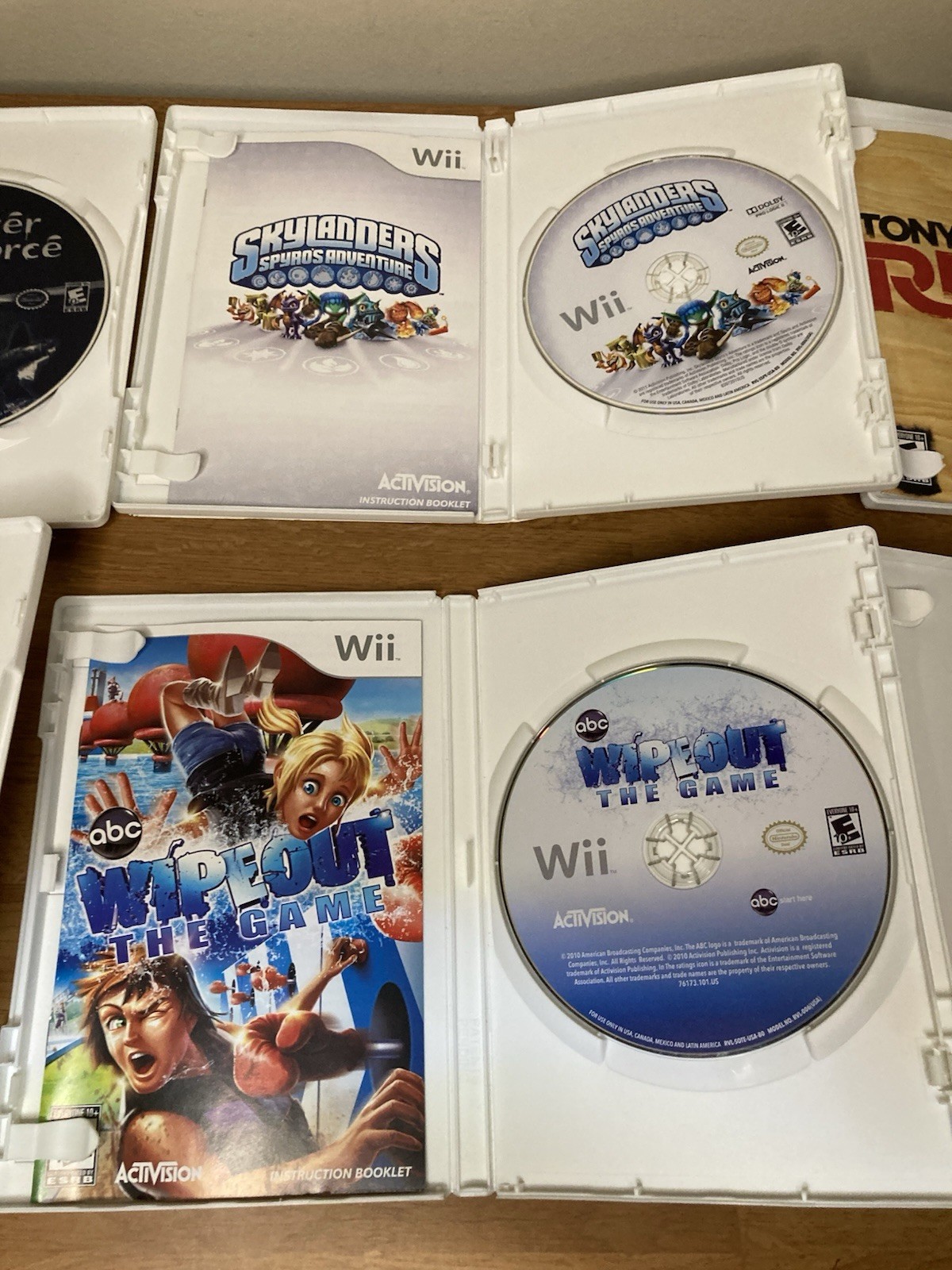 Lot of 6 Nintendo Wii Video Games Tested, 5 Of 6 Complete With Manual!