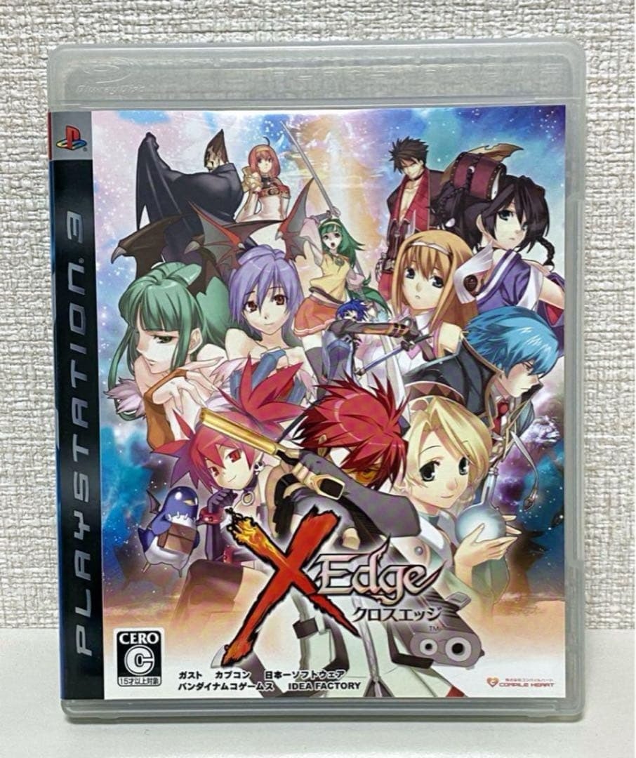 X Edge PS3 Compile Heart Sony PlayStation 3 From Japan Tetsted