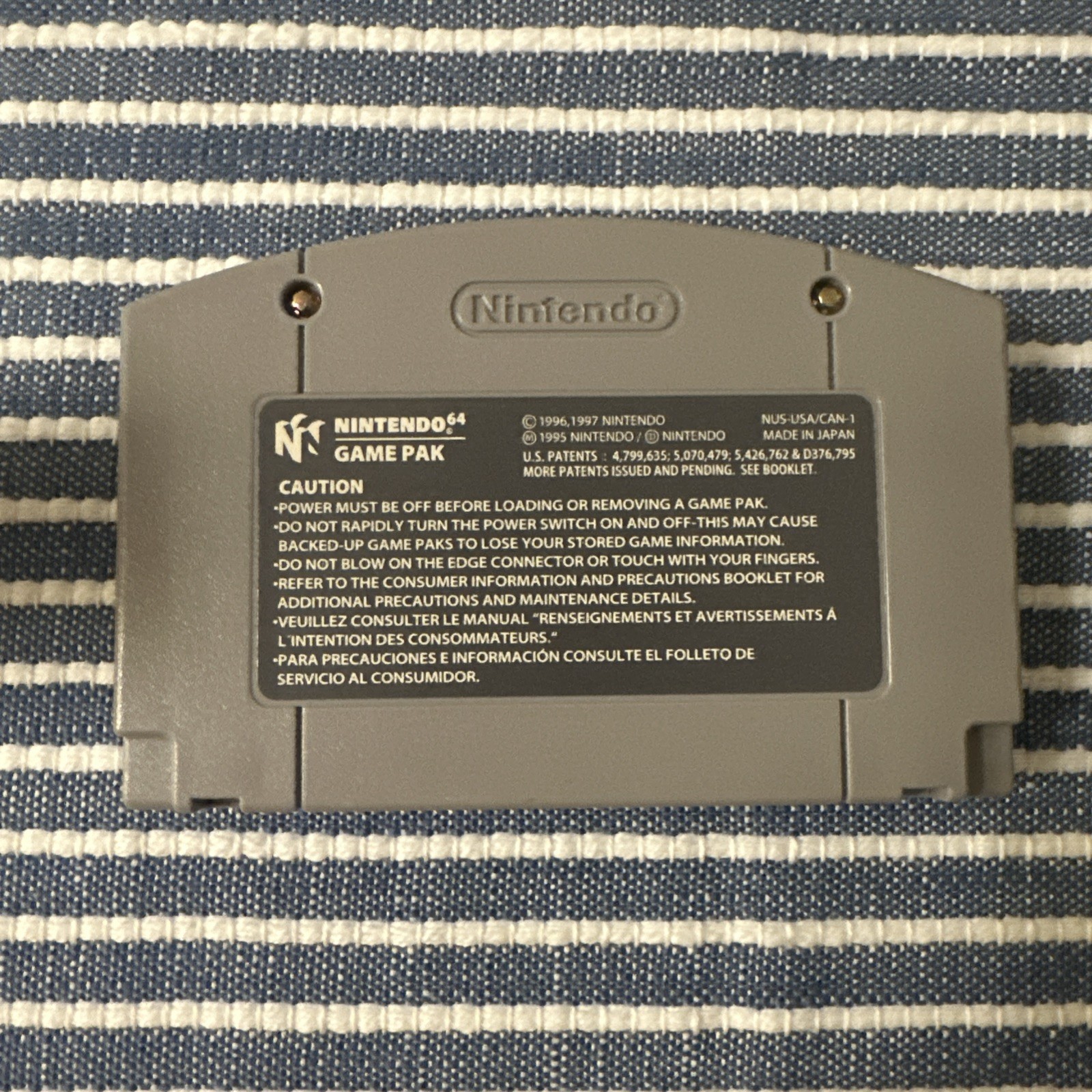 Mario Party 3 (Nintendo 64) COMPLETE w/ Box, Manual, Cartridge