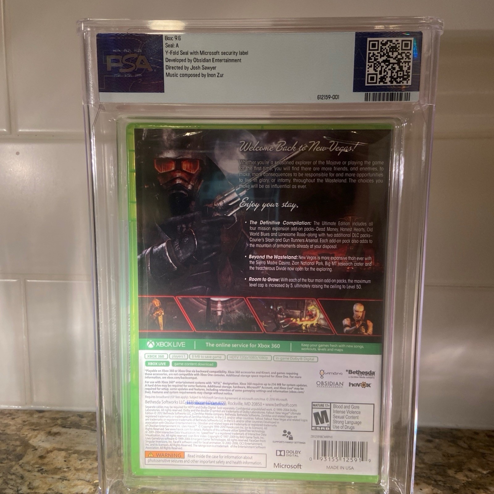 Fallout New Vegas Ultimate Edition SEALED PSA 9.6 🔥(Make Offers)