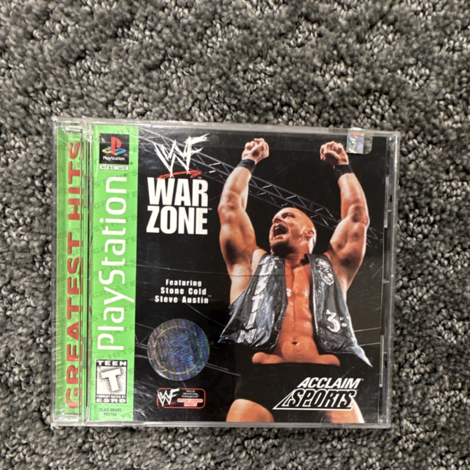 Acclaim Sports WWF War Zone Sony PlayStation 1 Wrestling NTSC Greatest Hits