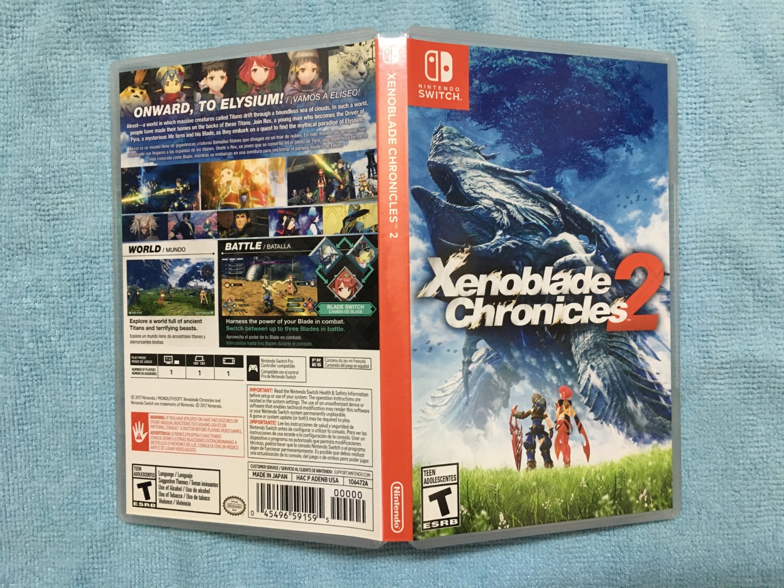 Xenoblade Chronicles 1 Definitive Edition 2 3 Nintendo Switch CIB Bundle Lot