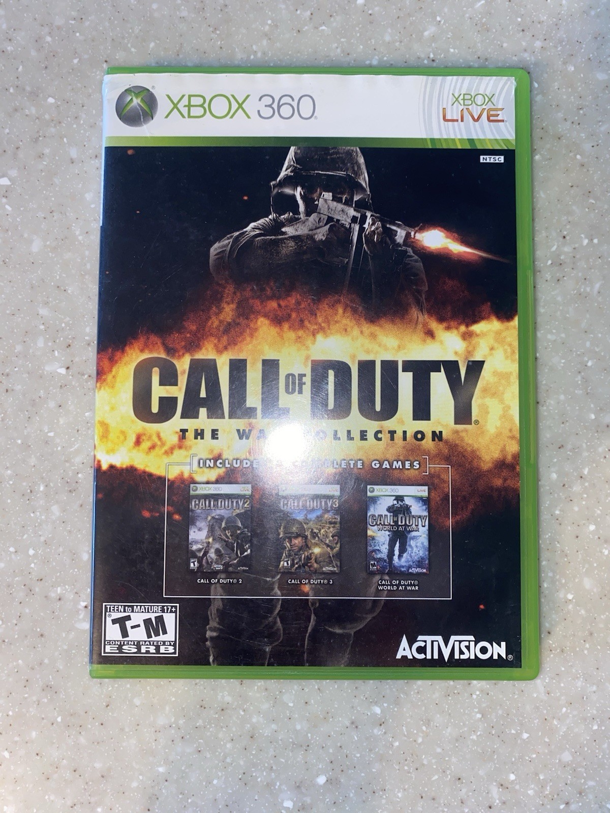Call of Duty: The War Collection Xbox 360, 2010 3 Discs Complete Tested