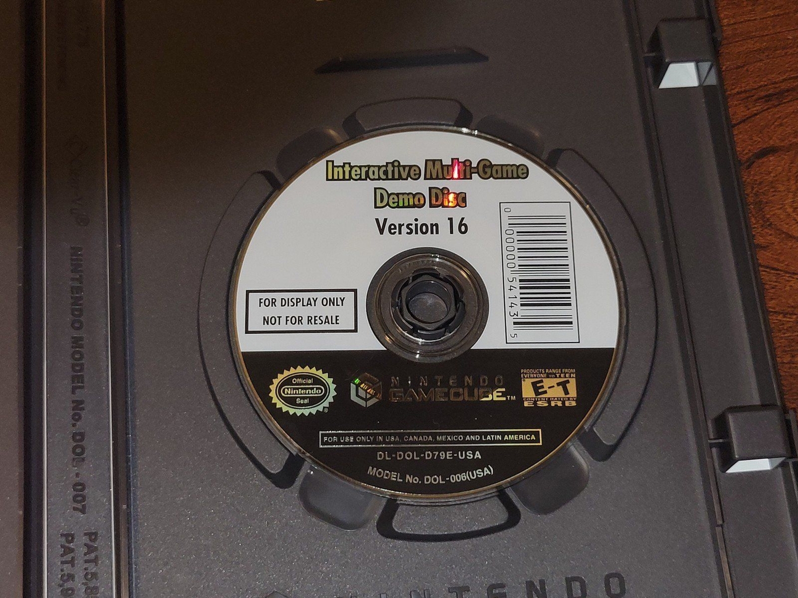Interactive Multi-Game Demo Disc Version 16 – RARE Pokémon Berry Program Upgrade