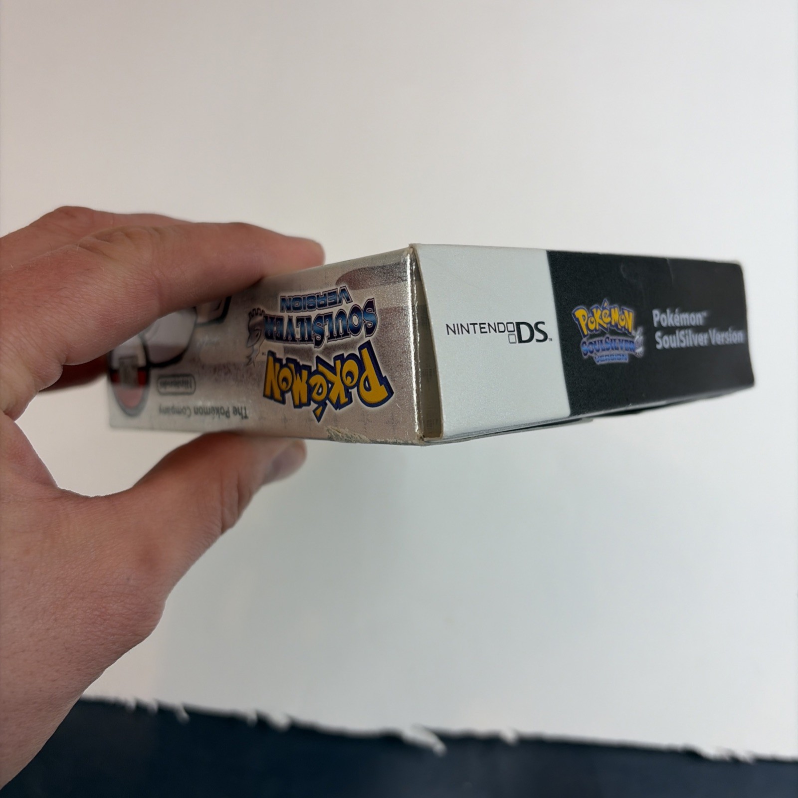 Pokemon SoulSilver Version DS Complete Big Box With Pokewalker Authentic Tested!