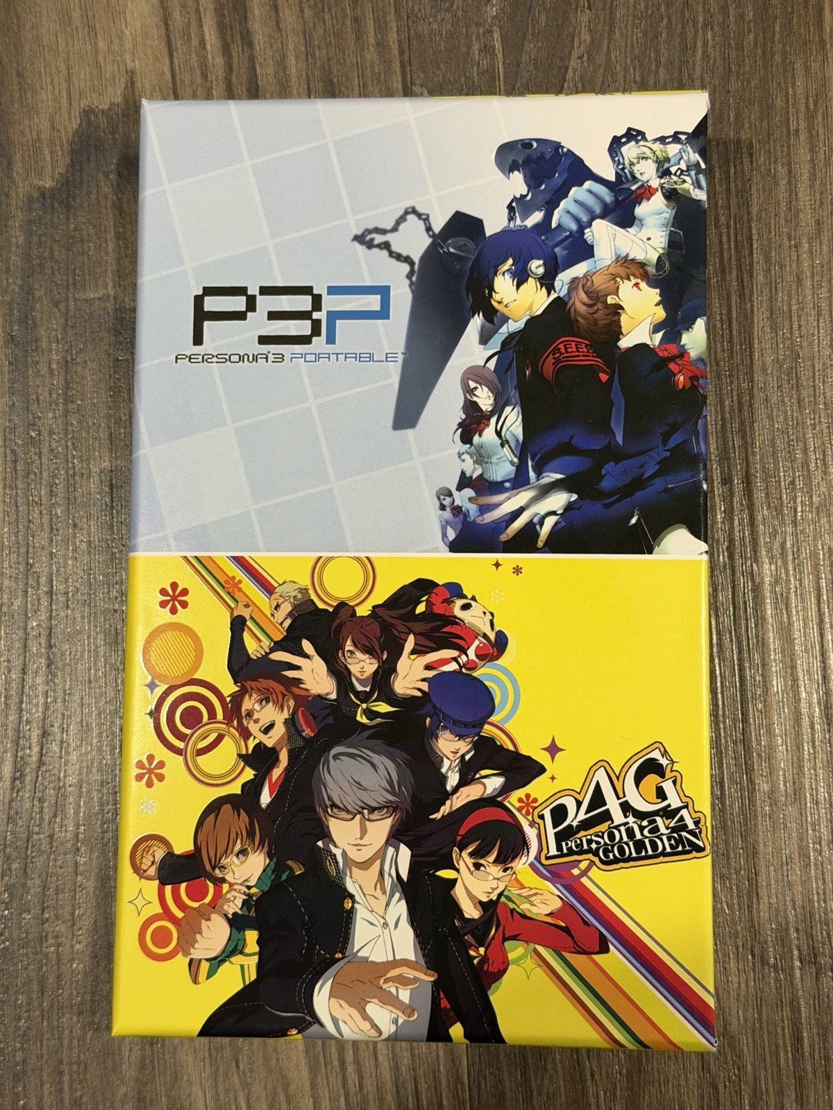 NEW Persona 3 Portable & Persona 4 Golden Switch w/ Limited Run Slipcase Atlus