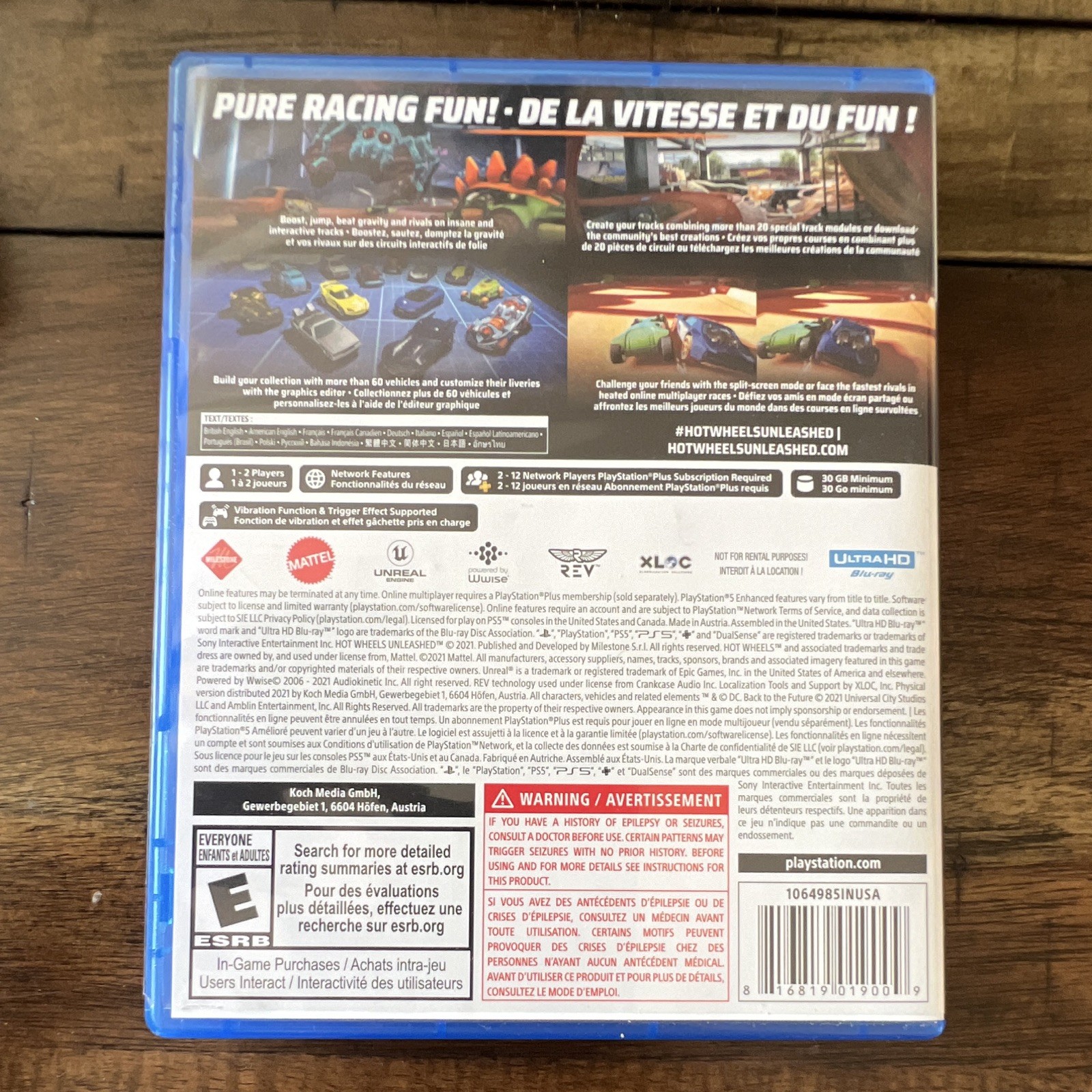 Milestone Hot Wheels Unleashed PS5 E Everyone Multiplayer Online