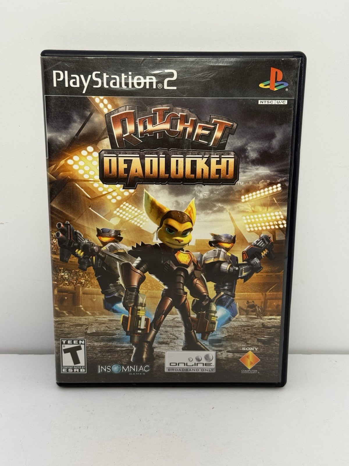 Ratchet Deadlocked Sony PlayStation 2 Black Label CIB Complete Game