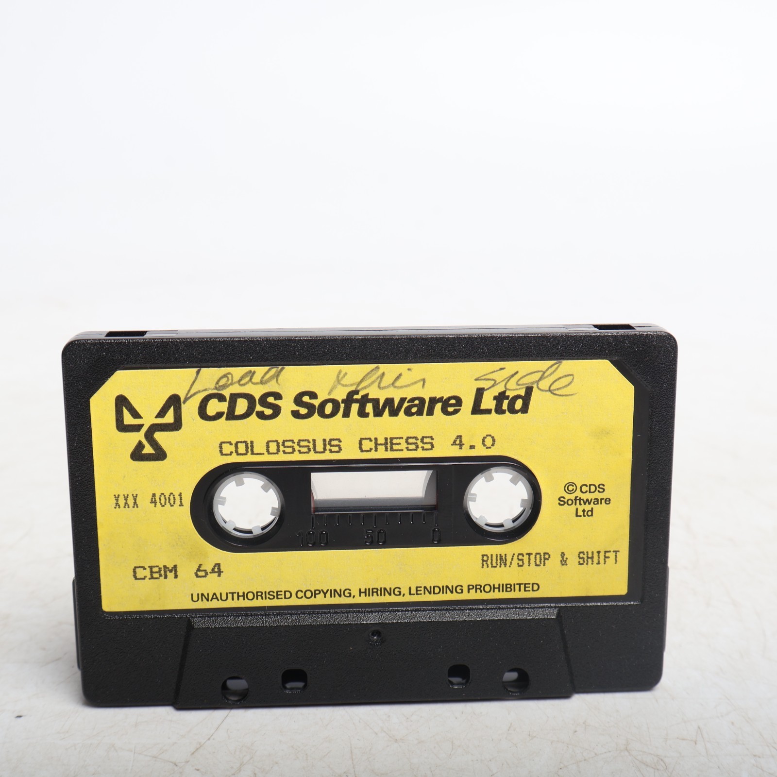 Colossus Chess 4 Ozisoft Australia For Commodore 64 C64 Tape COMPLETE