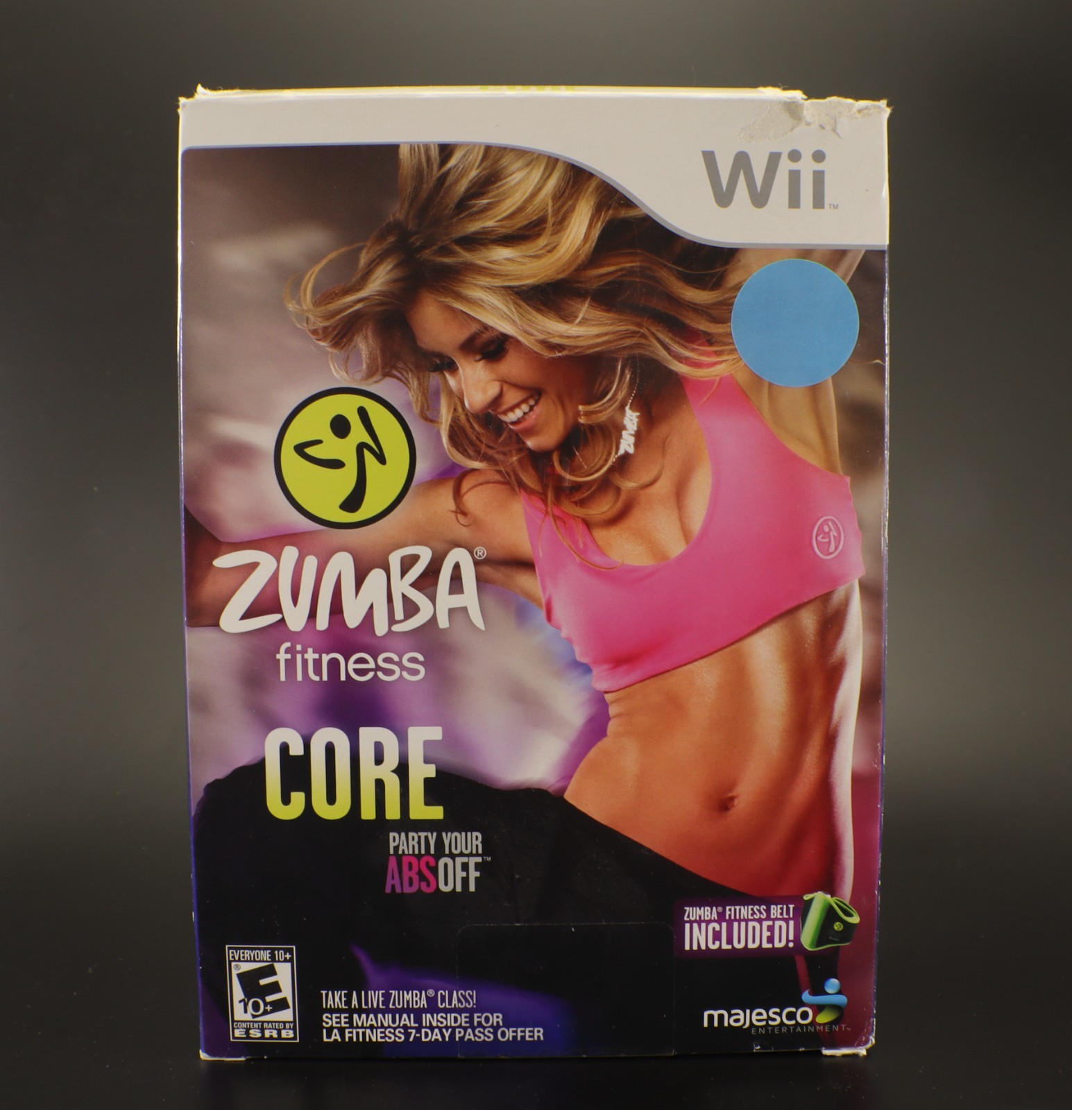 Wii Nintendo ZUMBA FITNESS CORE PARTY YOUR ABS OFF Rated X Game in Open Box