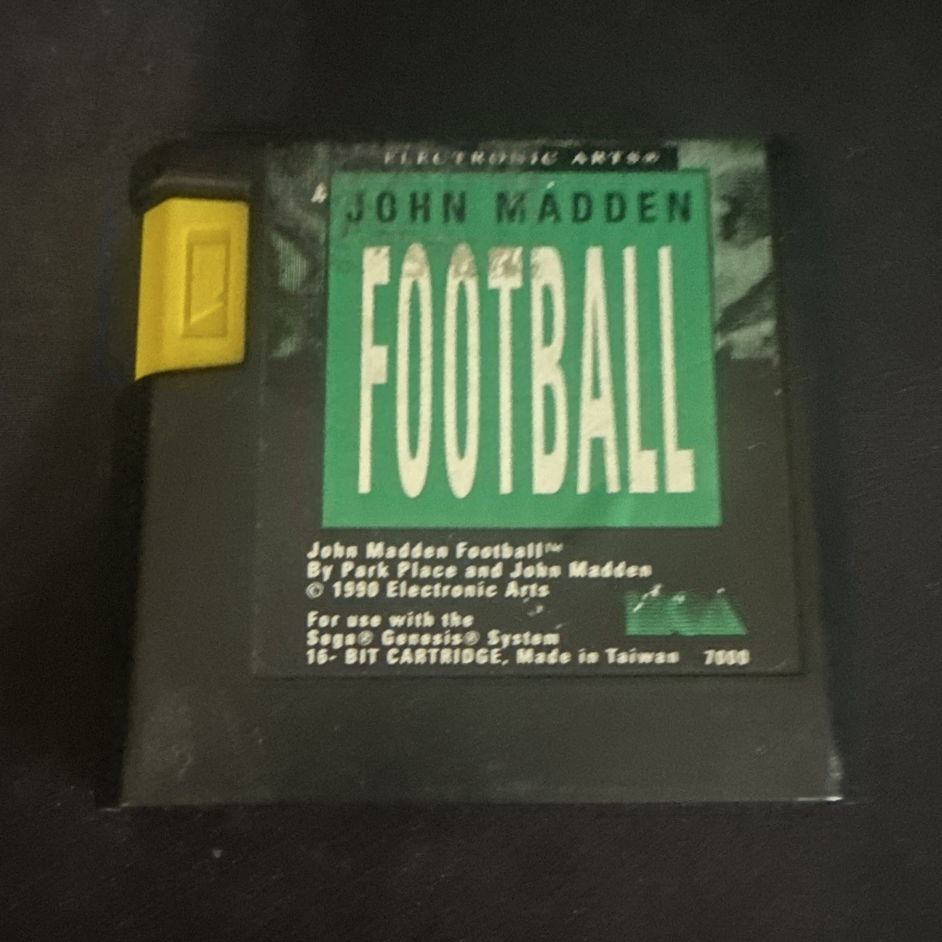 Electronic Arts John Madden Football – Sega Genesis Cartridge 1990 Sports