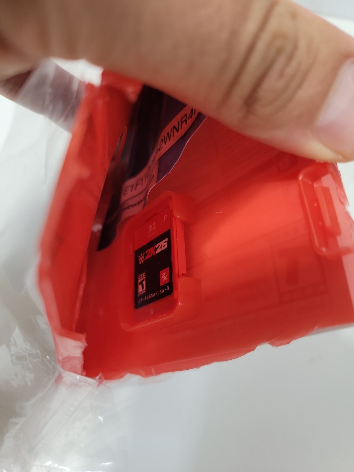 WWE 2K26 – Nintendo Switch 2 Case Damaged