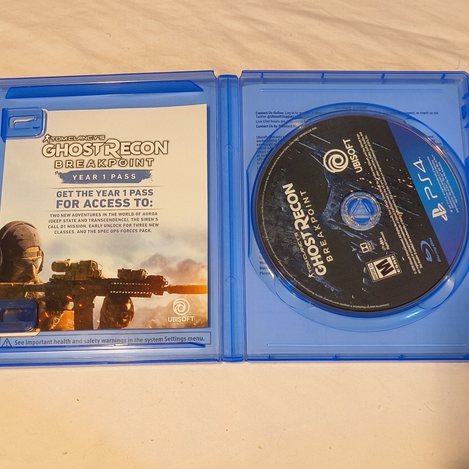 Ubisoft Tom Clancy’s Ghost Recon Breakpoint PS4 M NTSC-U/C 2019 Multiplayer
