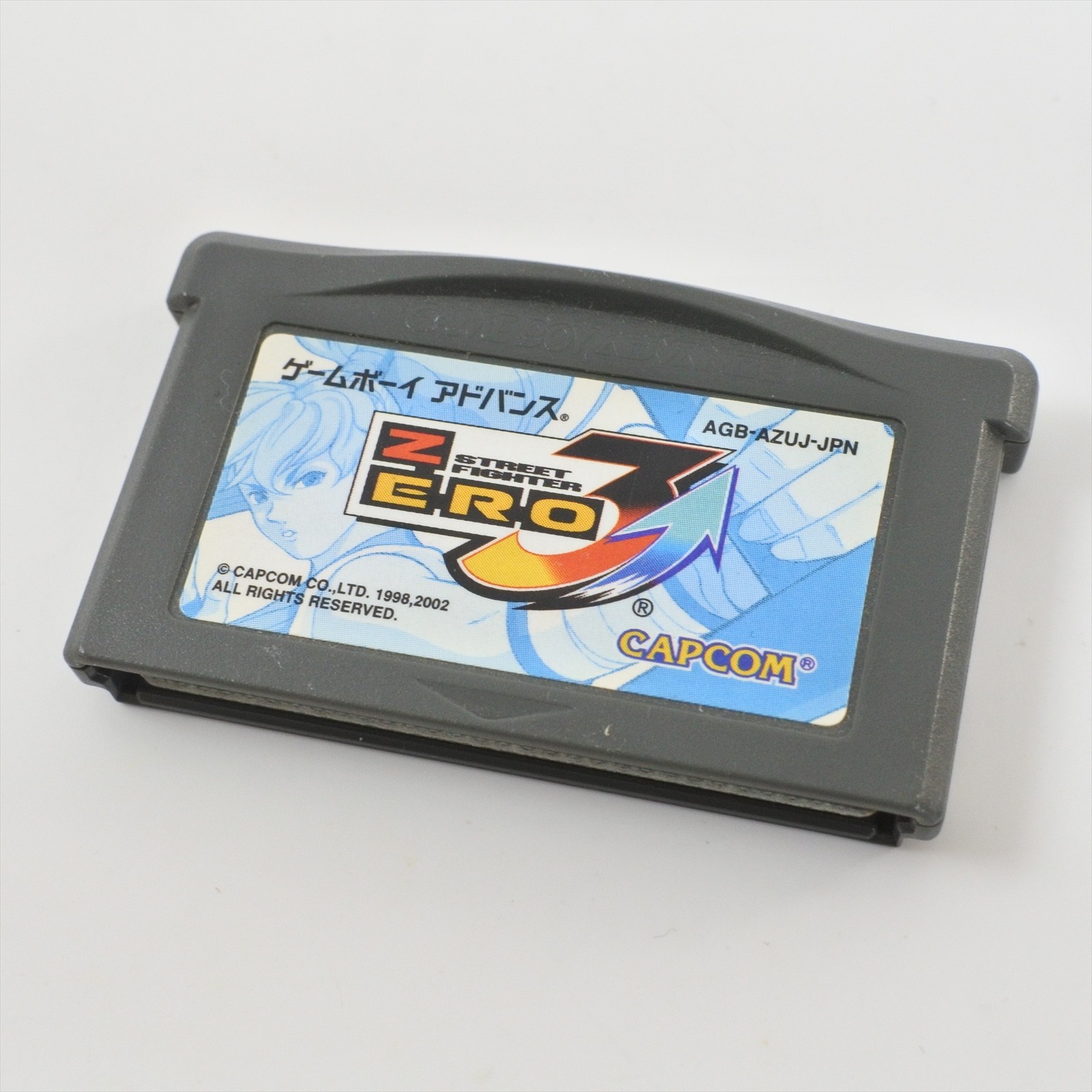 Gameboy Advance Nintendo STREET FIGHTER ZERO 3 Upper Cartridge Only 9314 gbac