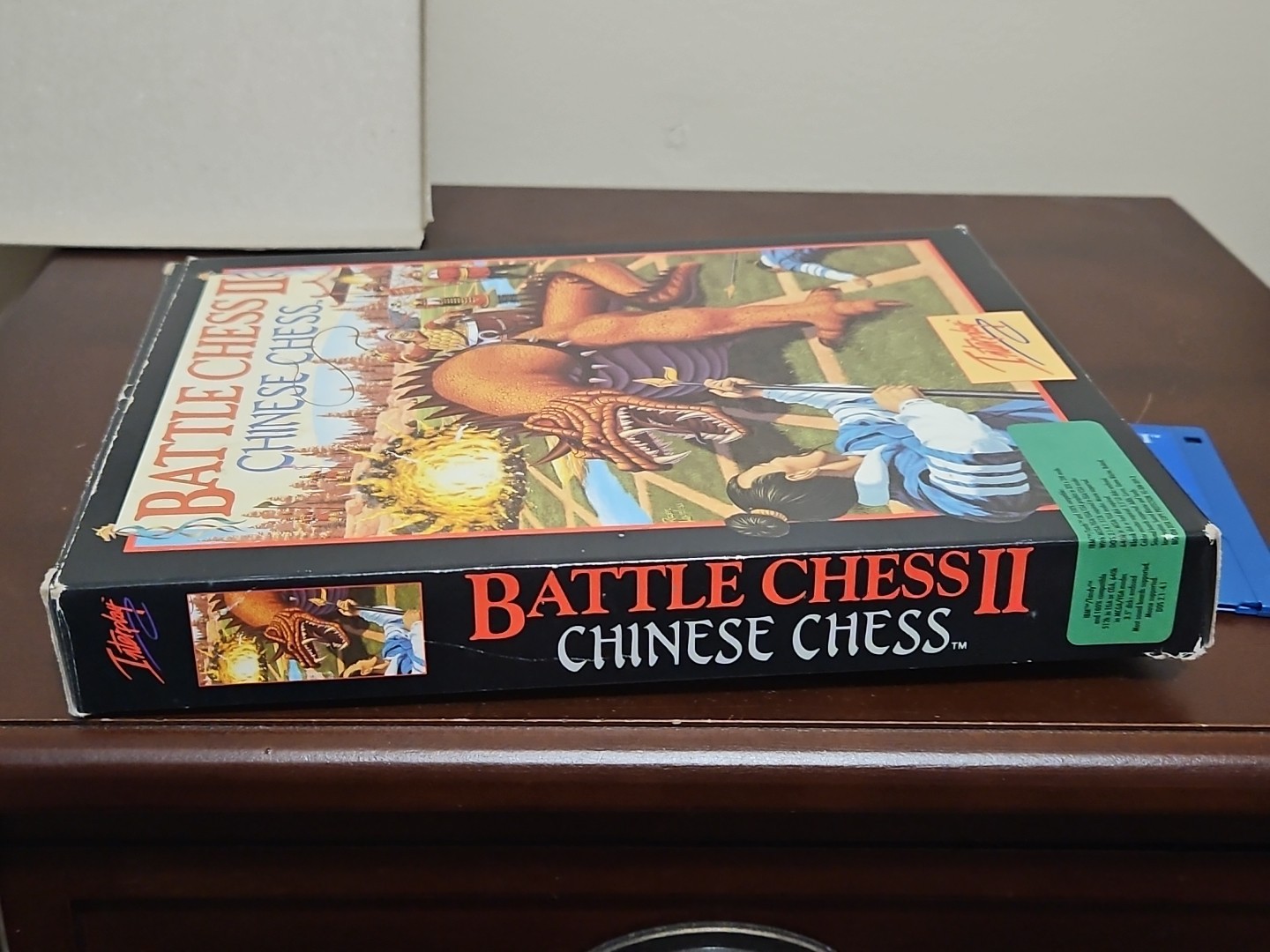 Battle Chess II Chinese Chess 1990 Interplay 3.5″ Floppy PC Game No Startup Disk