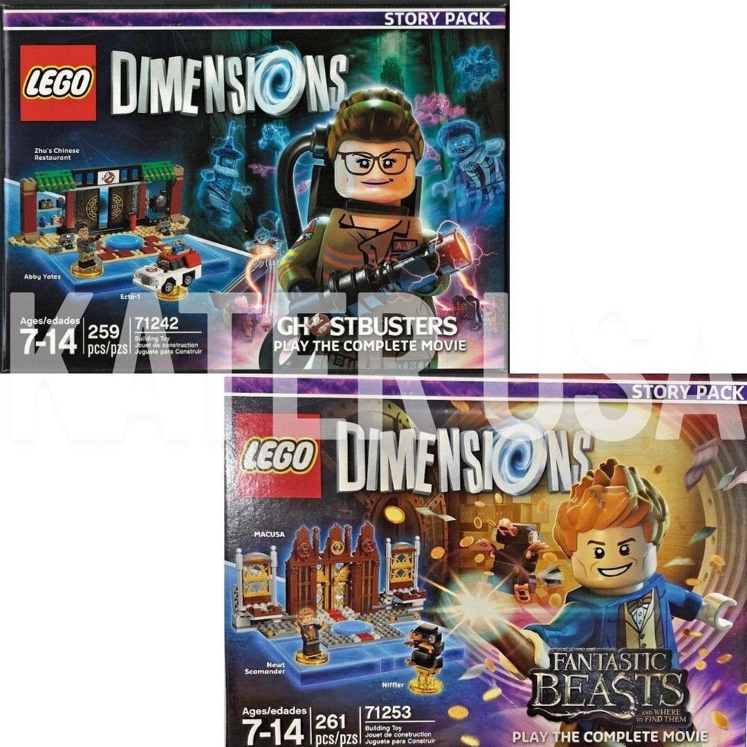 LEGO Dimensions Ghostbusters + Fantastic Beasts Story Pack Brand New