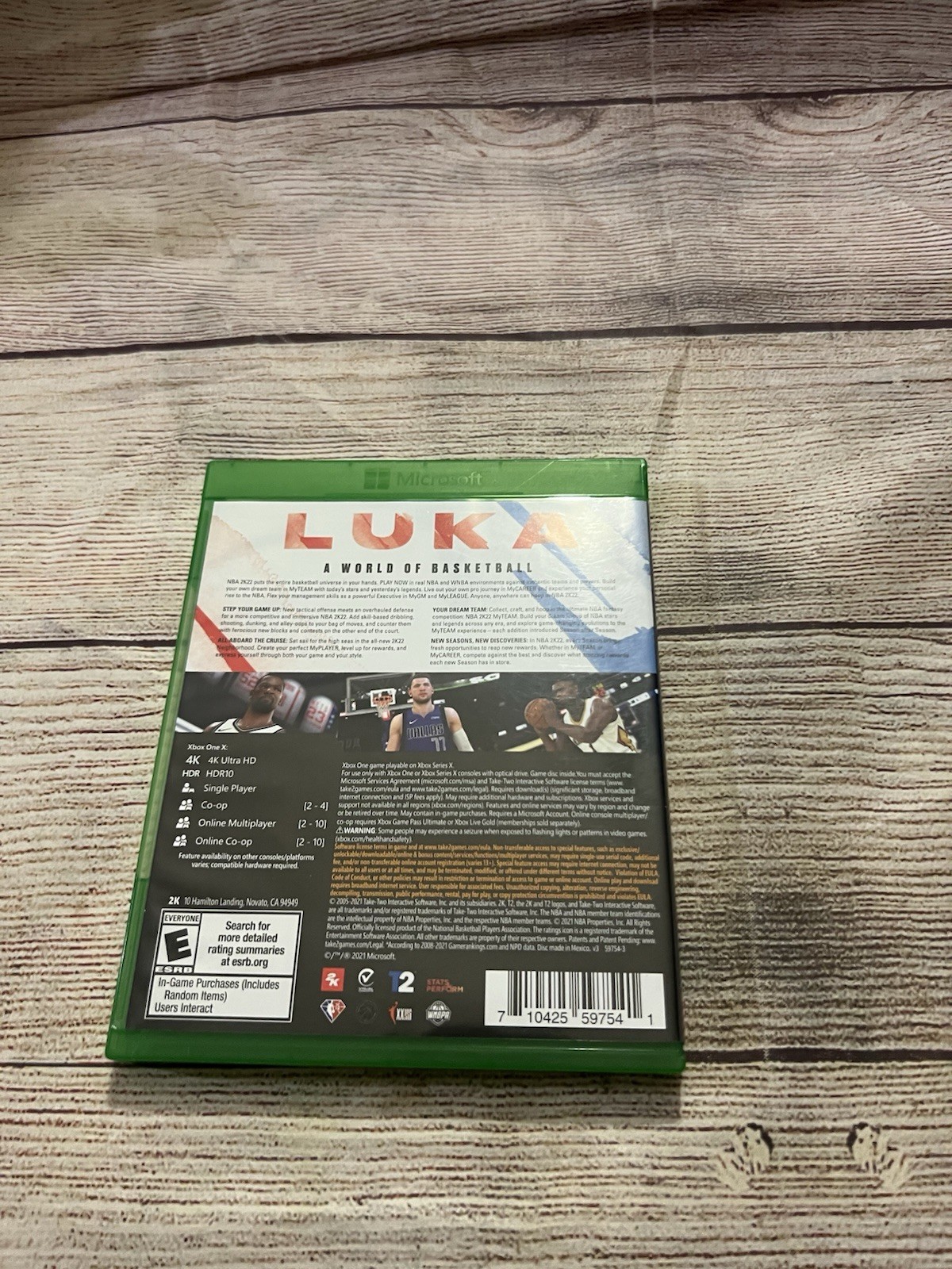 2K NBA 2K22 for Xbox One (2021) – Sports Basketball, E (Everyone), NBA 2K
