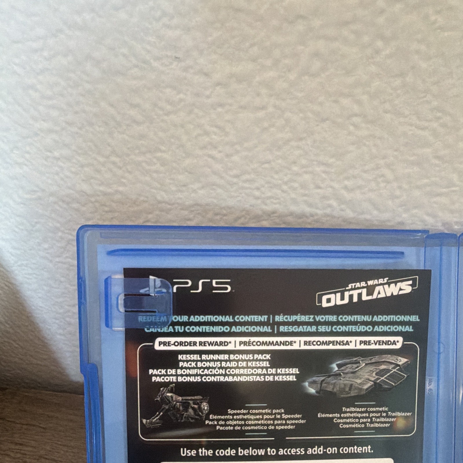 Ubisoft Star Wars Outlaws Sony PlayStation 5 PS5 Video Game Internet Required