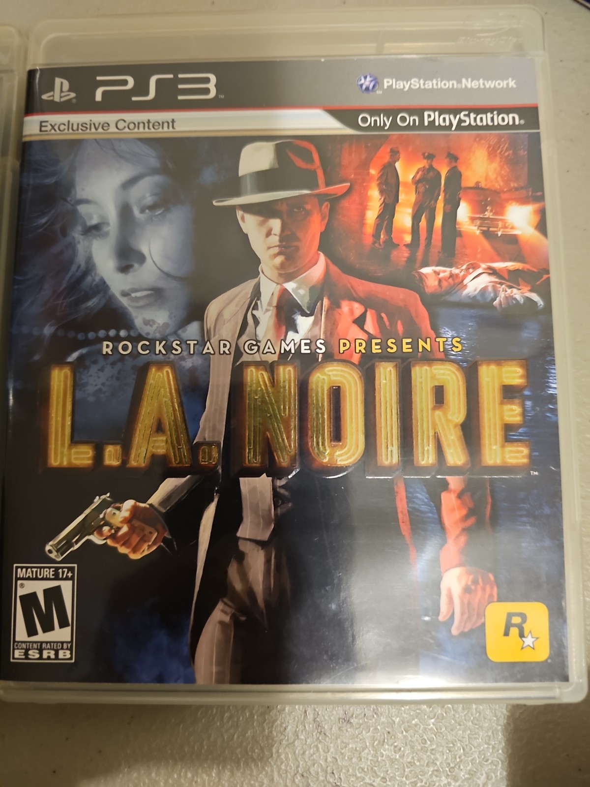 (3-PS3 Games)..Final Fantasy.X111, Mafia 11, And L.A.Noire..