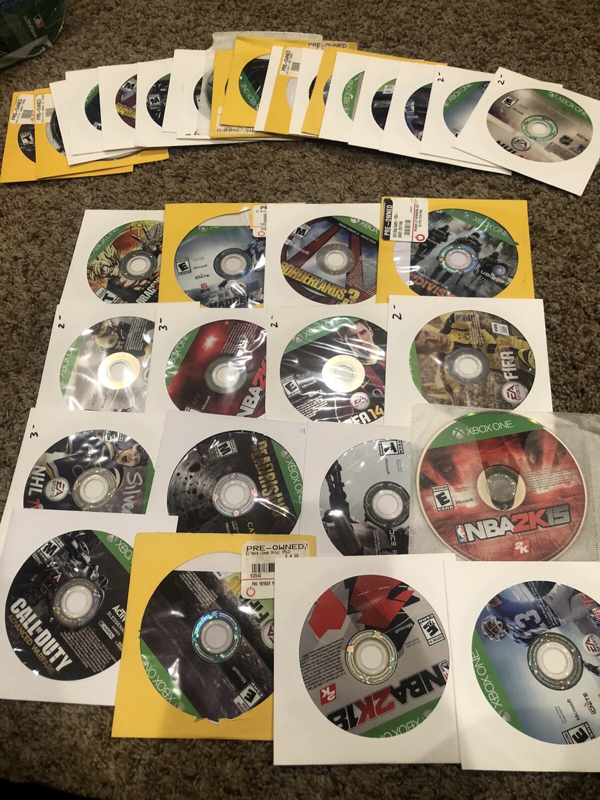 XBOX ONE Game Discs PICK & CHOOSE! Tested and Working! CHEAP!