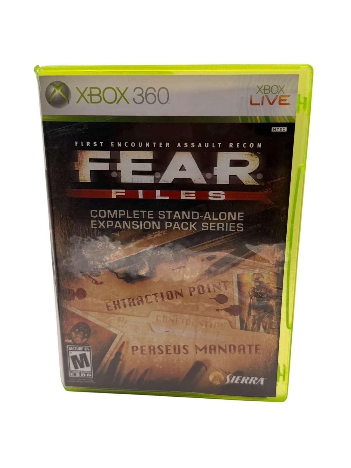 F.E.A.R. Files Xbox 360 Video Game
