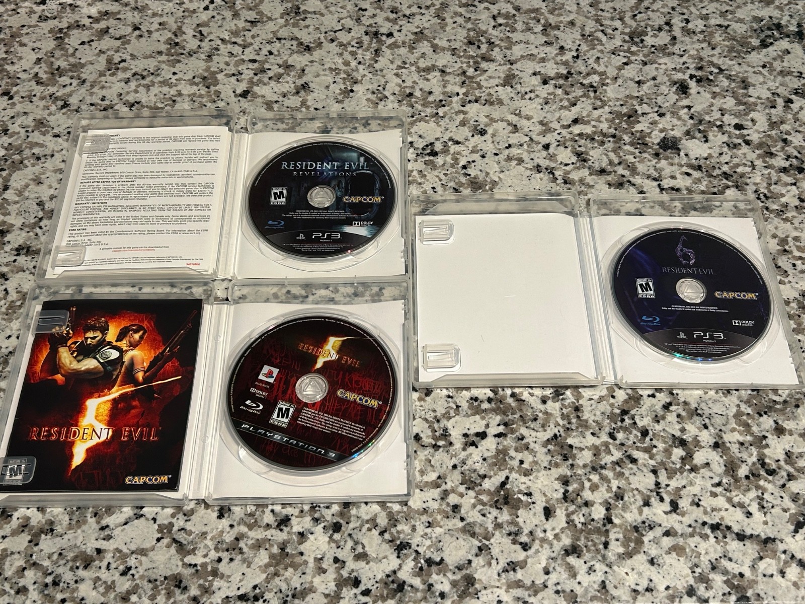 Resident Evil Bundle (Sony PlayStation 3, PS3) CIB Cleaned & Tested