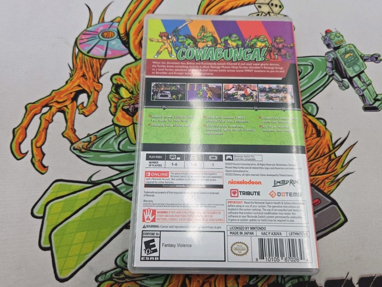 Teenage Mutant Ninja Turtles: Shredder’s Revenge (Nintendo Switch, 2022) CIB