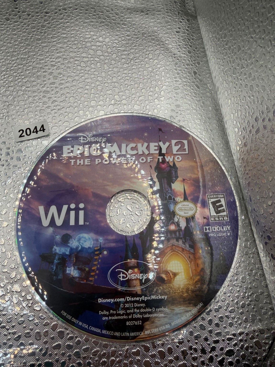 Disney Epic Mickey 2 The Power of Two Wii Video Game Adventure Co-op