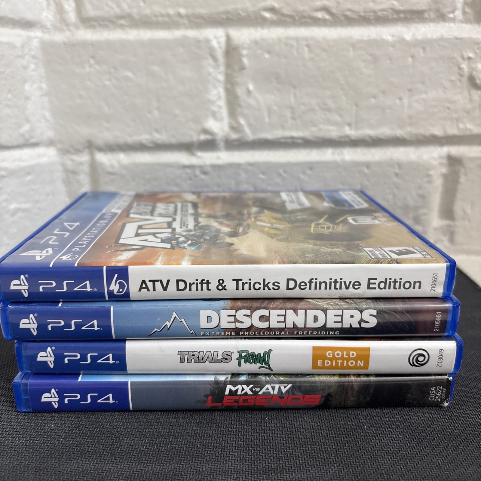 PS4 Dirt Bike/ Atv 4 Game Lot (ALL Working) Good Condition