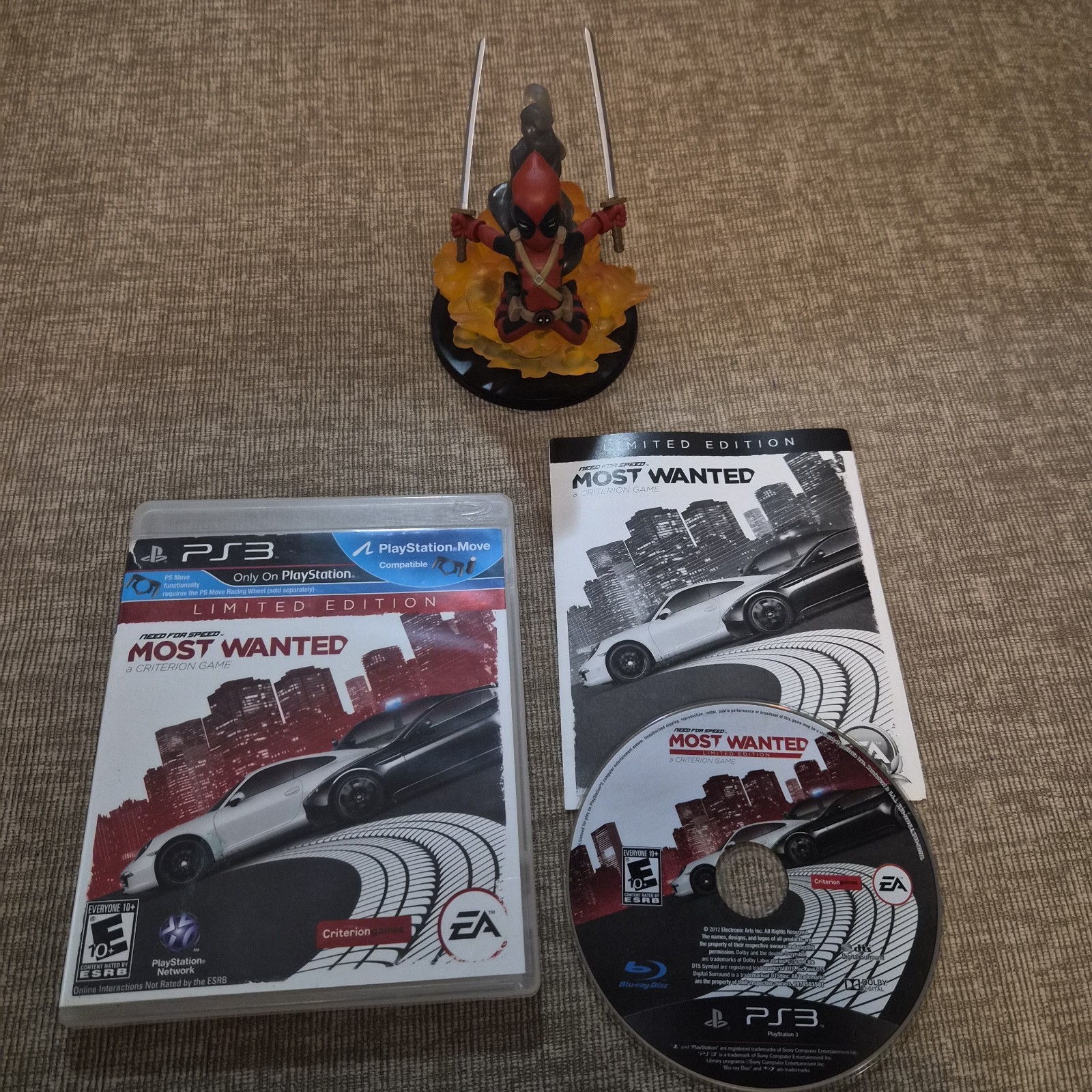 Need for Speed: Most Wanted — Limited Edition (Sony PlayStation 3, 2012) CIB