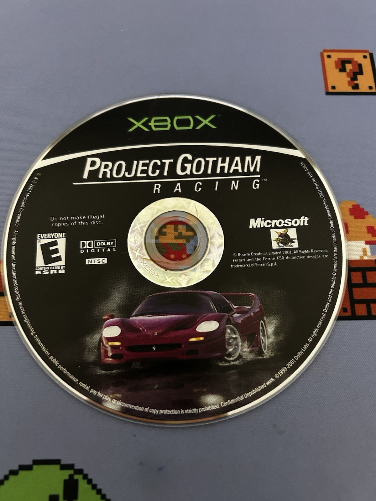 Project Gotham Racing (Microsoft Xbox, 2001) A6 – GAME ONLY