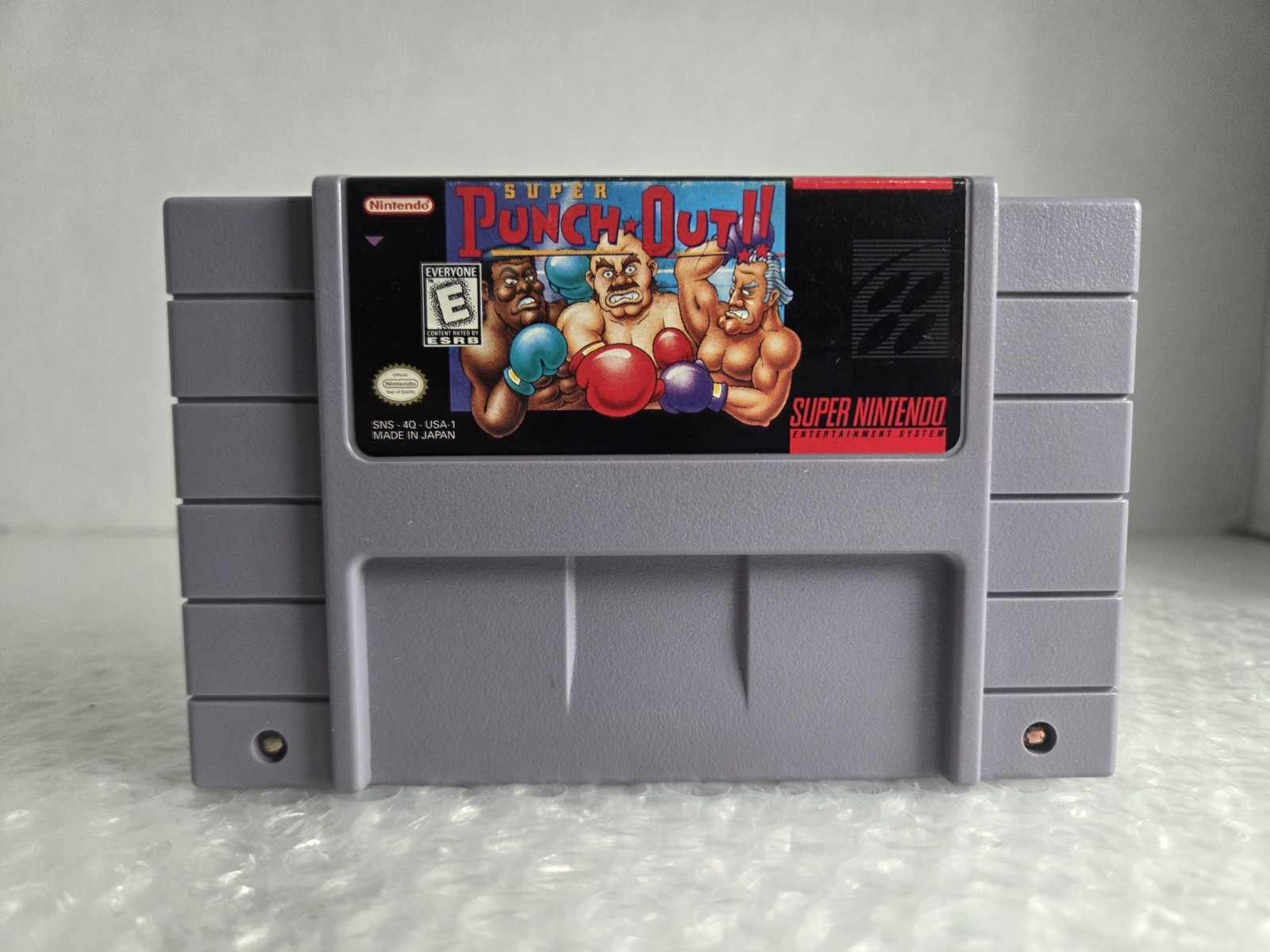 Super Punch Out SNES Super Nintendo 1994 Cartridge Only Tested New Battery Clea