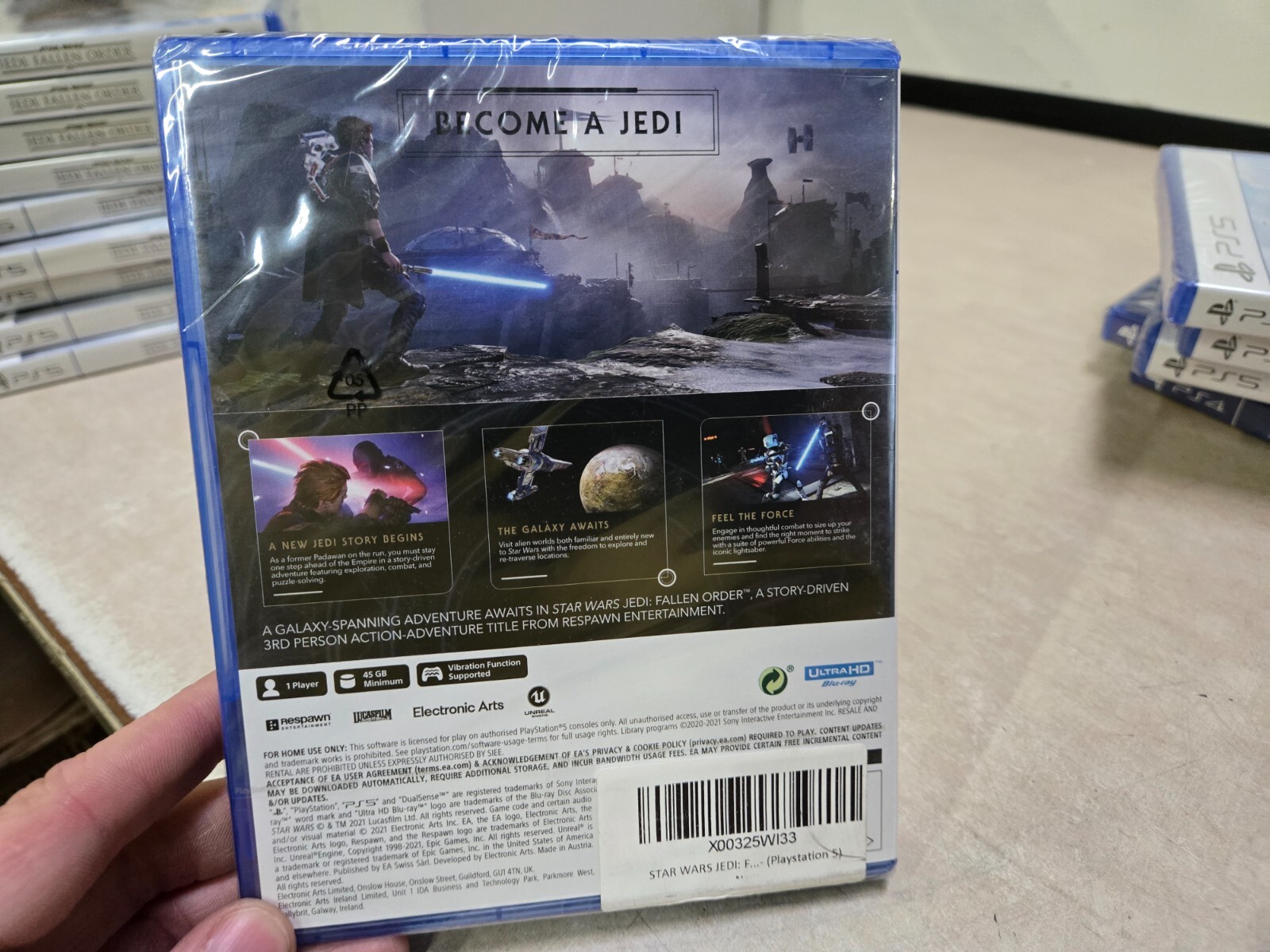 FACTORY SEALED Star Wars Jedi: Fallen Order (PS5) EU Version Region Free